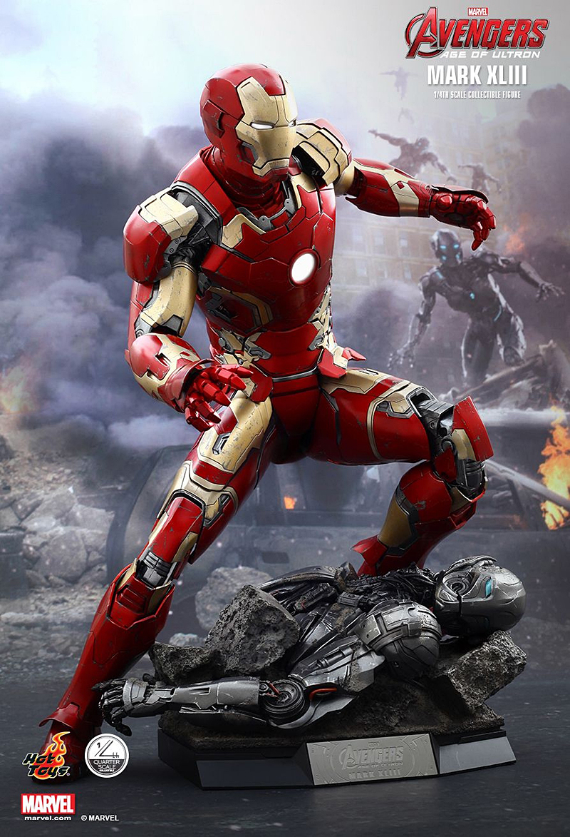 QS005 어벤져스2 에이지 오브 울트론 - 아이언맨 마크43 쿼터스케일(49cm) [1월입고완료]-핫토이 hottoys 슈퍼히어로  AOU 어벤져스AOU 어벤져스 에이지 오브 울트론 어벤저스 에이지오브울트론 어벤져스에이지오브울트론 1/4 49cm 490mm  아이언맨피규어 1/4아이언맨마크43 ...