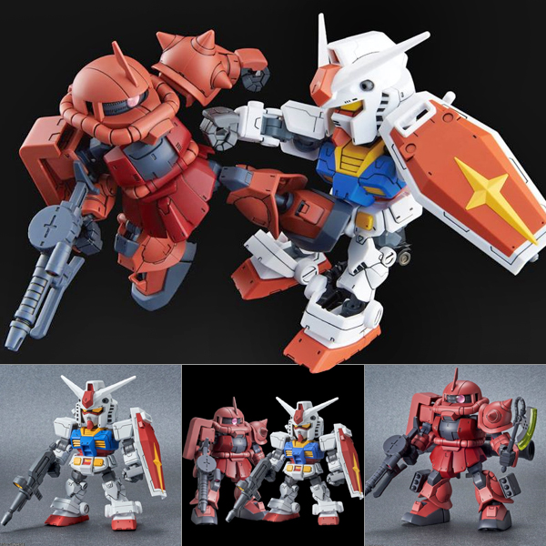 [SDCS] RX-78-2 퍼스트 건담&샤아 전용 자쿠2 [11월입고완료] [4573102602763]-SDCS퍼스트건담 ...