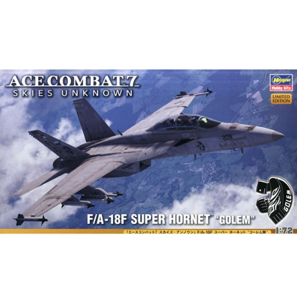 1/72 에이스 컴뱃7 - F/A-18F 슈퍼 호넷 골렘기 [6월입고완료] [4967834527560]4967834527560-- 1004건담/천사건담 천사건담-대한민국... 